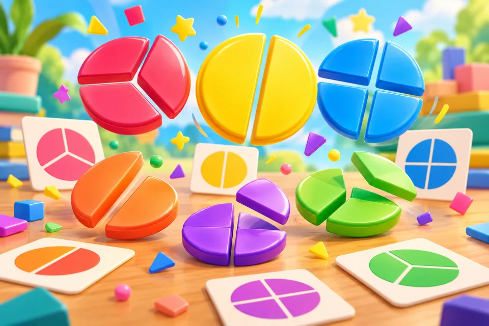 Fraction Flip Fractions math game cover